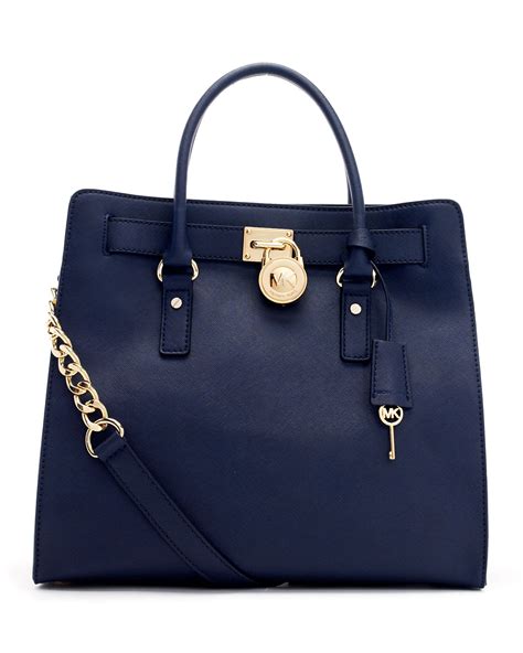 michael kors saffiano blue|Michael Kors saffiano tote bag.